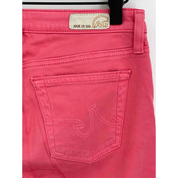 AG Adriano Goldschmied Jeans Calypso The Stilt Cigarette Women’s Size 26 Pink - Picture 6 of 12